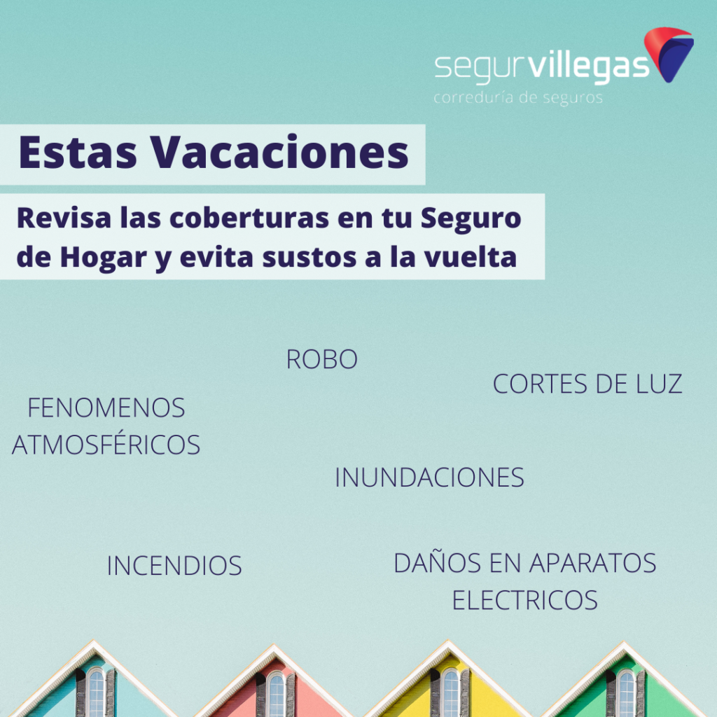 seguro de hogar en vacaciones